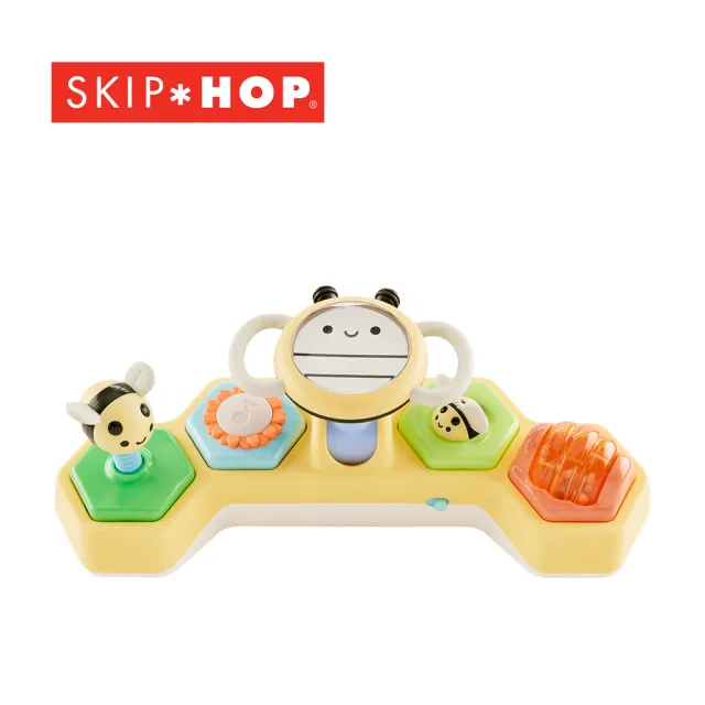 【Skip Hop】Farmstand 忙碌小蜜蜂方向盤玩具