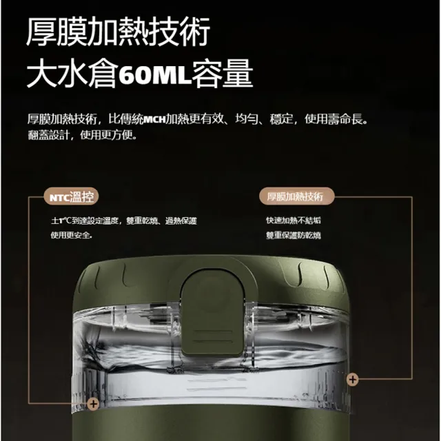 【ANTIAN】小型便攜電動膠囊咖啡機 USB充電家用辦公隨身咖啡機 咖啡粉萃取器