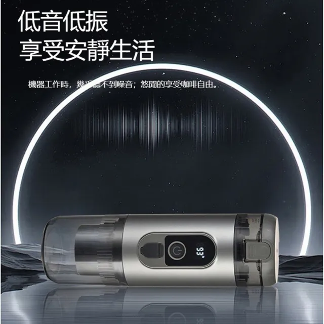 【ANTIAN】小型便攜電動膠囊咖啡機 USB充電家用辦公隨身咖啡機 咖啡粉萃取器
