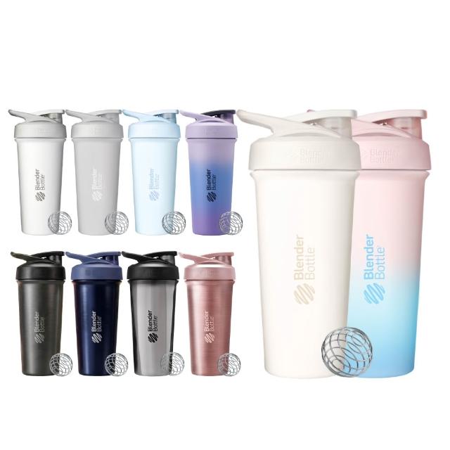 【Blender Bottle】2入｜Sleek不鏽鋼保溫保冰杯25oz/740ml(BlenderBottle/Strada/保溫杯/運動水壺/冰壩杯)