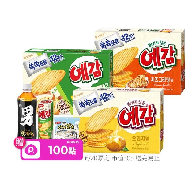 【好麗友】預感洋芋片大包裝6盒組(12小包／盒)
