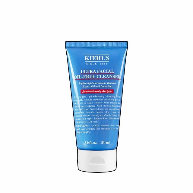 【Kiehl’s 契爾氏】官方直營 冰河保濕無油清爽潔面慕斯150ml(Kiehl’s)