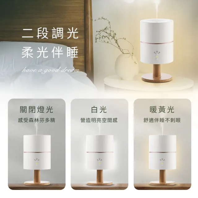 【mo select】美型燈座超音波香氛水氧機贈植萃精油(mo選/加濕器/香氛機/精油/擴香儀/香氛/薰香機/交換禮物)