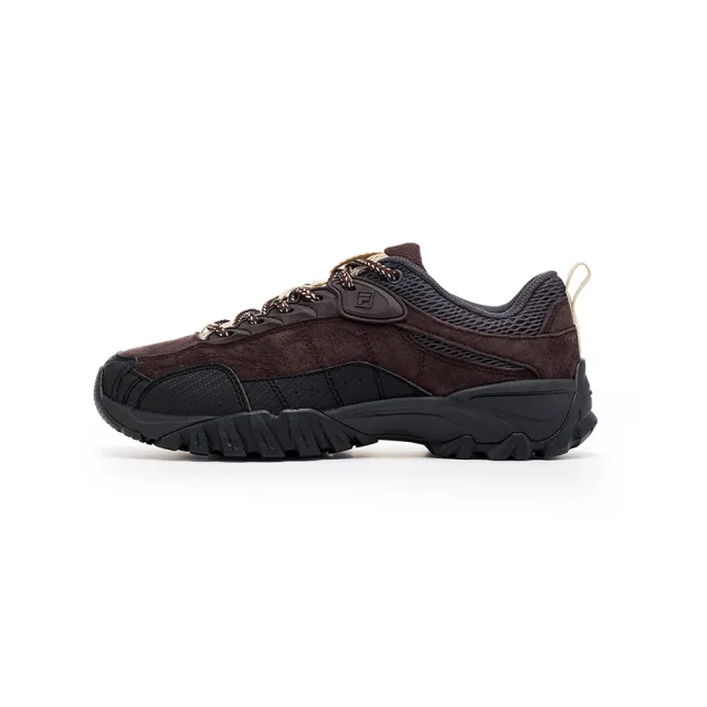 【FILA】#韓韶禧代言款 男鞋 女鞋 HAREPIN 1998 中性運動鞋-棕 (4-C611A-217_263)