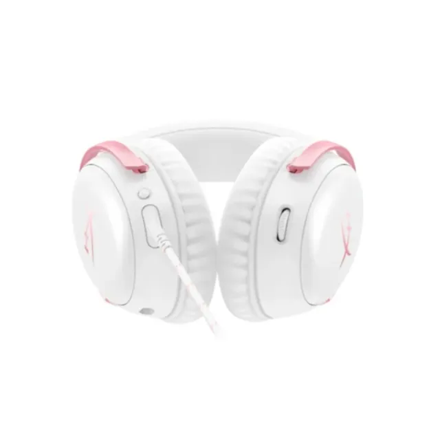 【HyperX】Cloud III — 電競耳機 粉白色(9W1Q4AA)