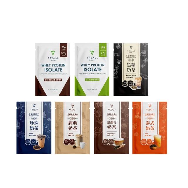 【TRYALL】分離乳清乳清蛋白 10入 35-38g/包