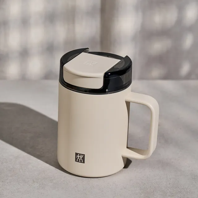 【ZWILLING 德國雙人】THERMO PLUS 316L不鏽鋼保溫保冰馬克杯380ml/2件組(德國雙人牌集團官方直營)