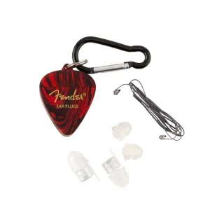 【Fender】Professional Hi-Fi Ear Plugs 抗噪耳塞 附撥片造型盒 鑰匙圈(原廠公司貨)