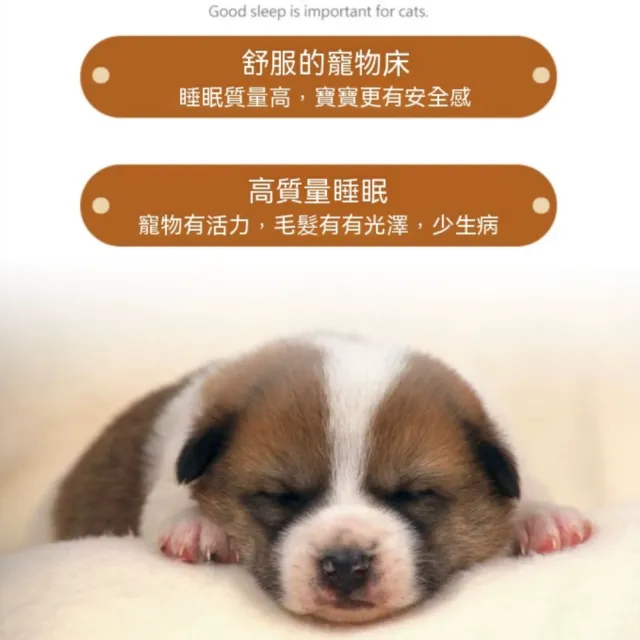 【銘利萊】寵物床 訂製木床 防潮窩墊 犬隻專用床 全尺寸臥榻 實木棲息窩 遠離潮濕68*50*12cm
