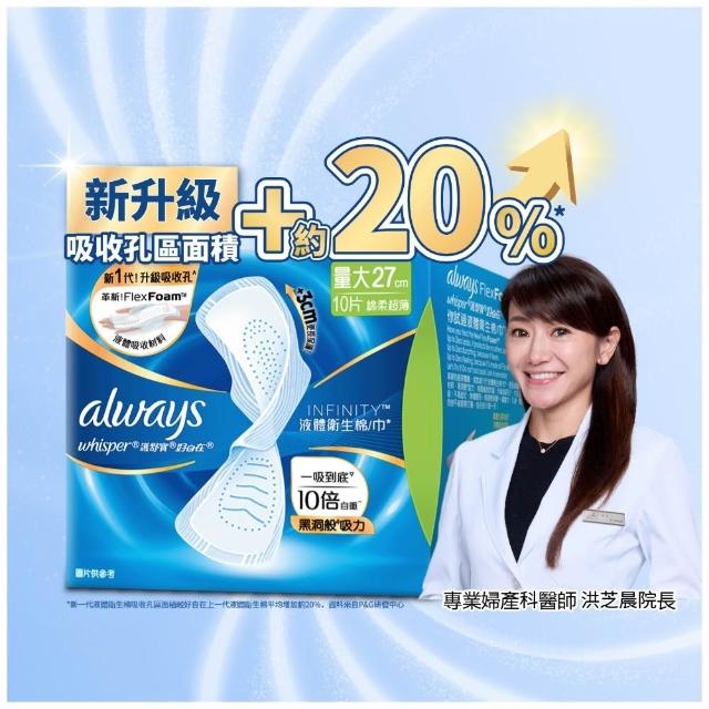 【好自在】全新升級 液體衛生棉一箱入(24/27/29.5/34cm 99-100片+清新淨味款24/27/31.7 9片)