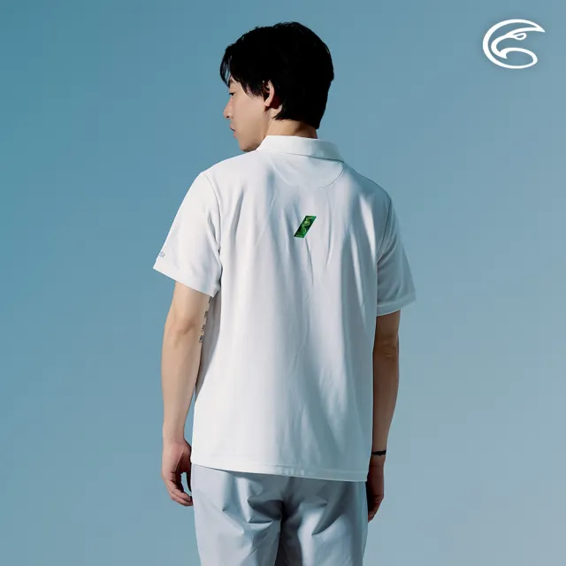 【ADISI】男高效降溫速乾動感POLO衫 AL2611102 晨白 M-3XL｜涼感 UPF50+ 抗UV 吸濕排汗 快乾 彈性 排汗衣