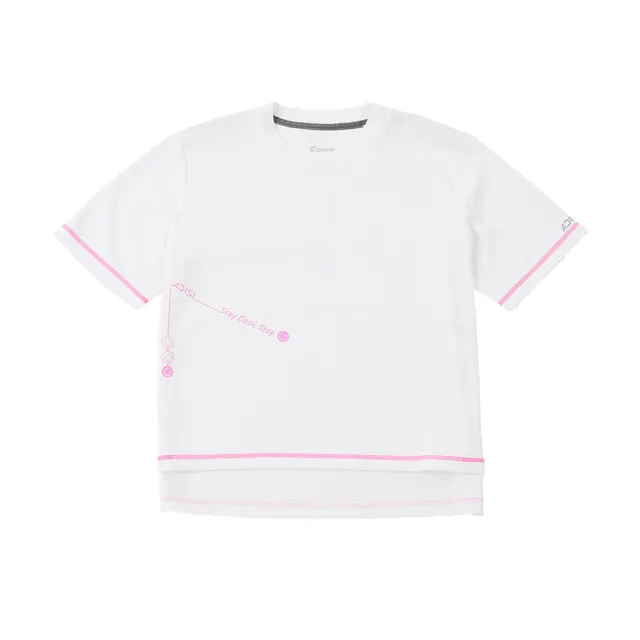 【ADISI】女高效降溫速乾寬版短袖T AL2611103 晨白 M-2XL｜涼感 UPF50+ 抗UV 吸濕排汗 快乾 彈性 排汗衣