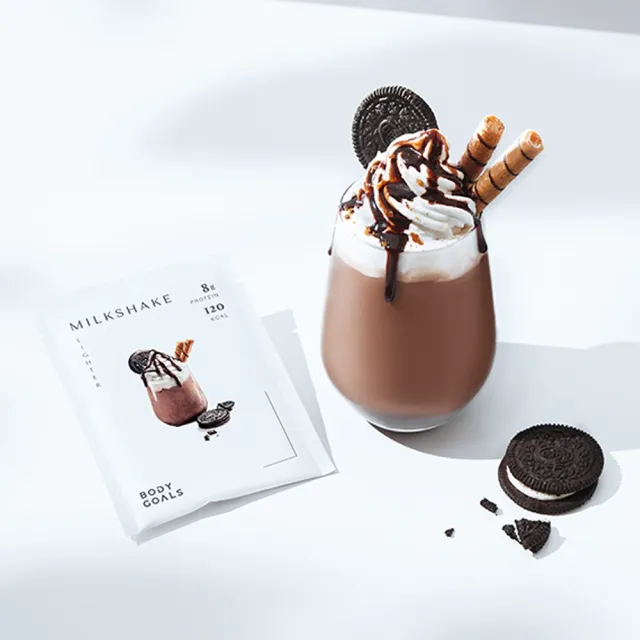 【Body Goals】飽飽控卡白奶昔（葷）30入組(30G/包)