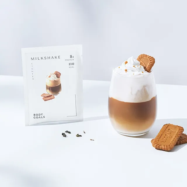 【Body Goals】飽飽控卡白奶昔（葷）60入組(30G/包)