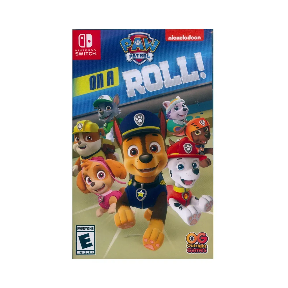 【Nintendo 任天堂】NS Switch 汪汪隊立大功出發救援 英文美版(Paw Patrol On A Roll)