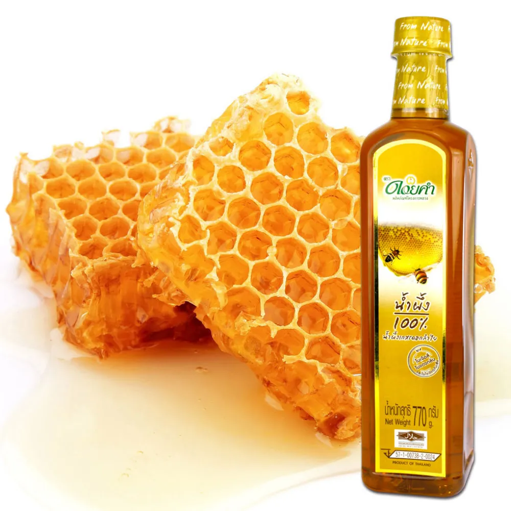 【泰國皇家農場】頂級100%天然蜂蜜3入組(770g/入)