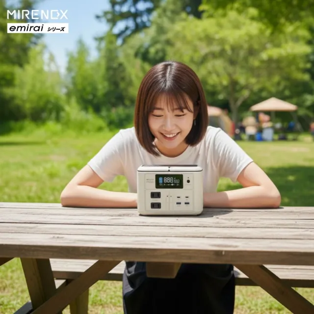 【emirai】NEX430儲能小瓦力PRO！手掌大儲能電站再進化！(戶外防災露營小電站/安全耐用磷酸鐵鋰)