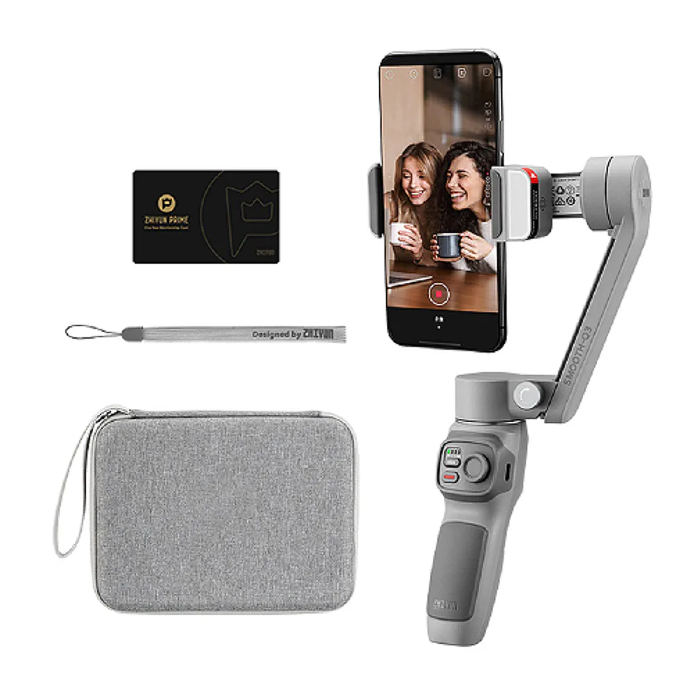 【ZHIYUN 智雲】S級福利品 SMOOTH Q3 手機穩定器 單機版(公司貨)