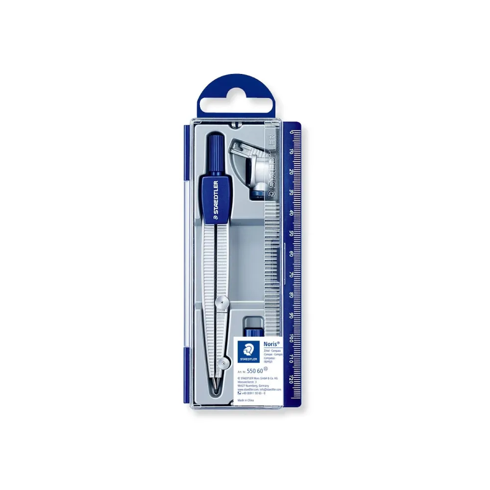 【STAEDTLER 施德樓】快樂學園 造型3品差替圓規組 MS550 60