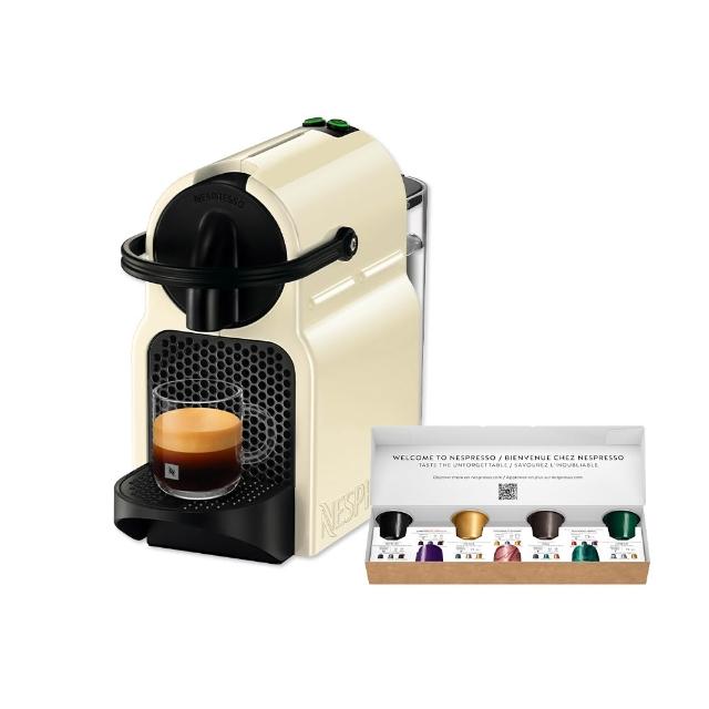 【Nespresso】膠囊咖啡機 Inissia _香草黃 奶茶色 送禮 入厝 全自動咖啡機(瑞士頂級咖啡品牌)