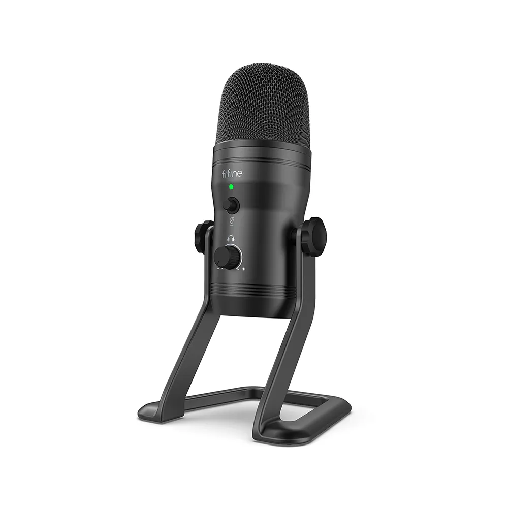 【FIFINE】USB專業級電容式全指向直播麥克風(K690)