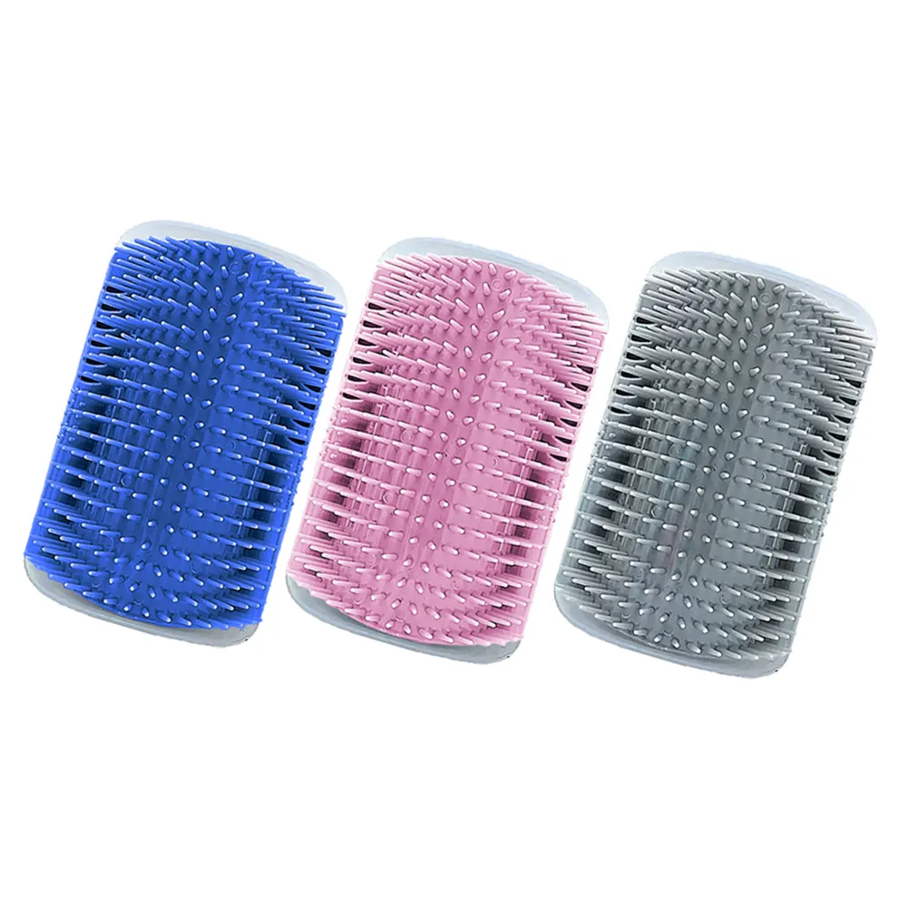 【LIKE PET】牆角貓蹭毛器(貓咪除毛梳 廢毛梳 牆角梳 貓磨蹭 貓抓癢 貓梳毛 貓抓背 按摩梳)