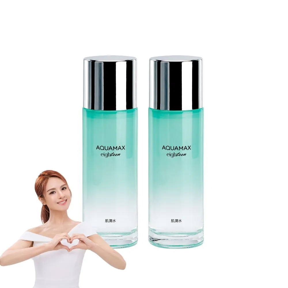 【AQUAMAX 奧科美氏】買1送1★泌雪18玻尿酸保濕肌潤水100ml(積雪草植泌體/三胜月太/化妝水)