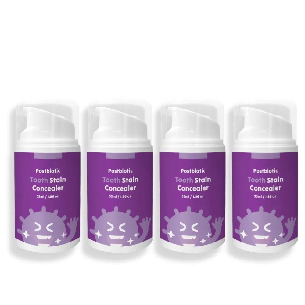 【ELLO】益生菌即刻煥白矯正膏 Tooth Stain Concealer 55ML(4入組 囤貨必備 MIT品牌)