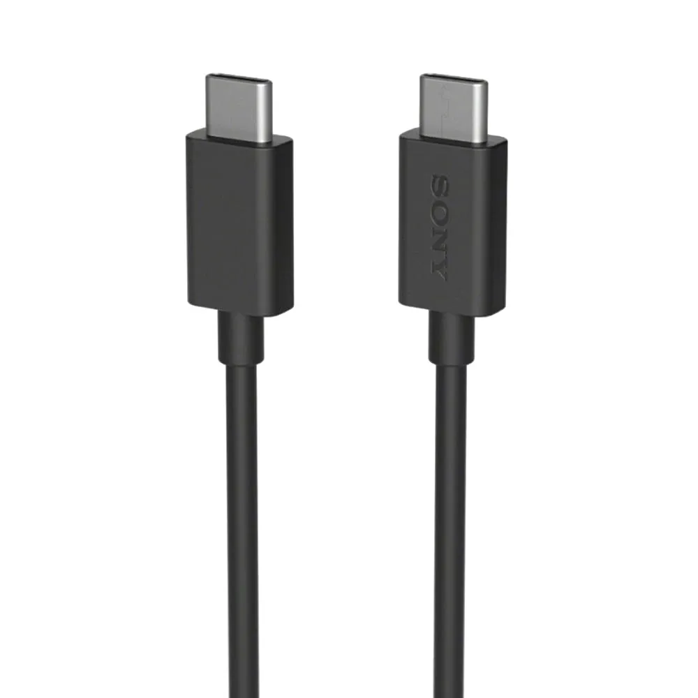 【SONY】UCB24 雙Type-C USB-C高速原廠傳輸線/充電線(密封包裝 Xperia 5 xperia 1)