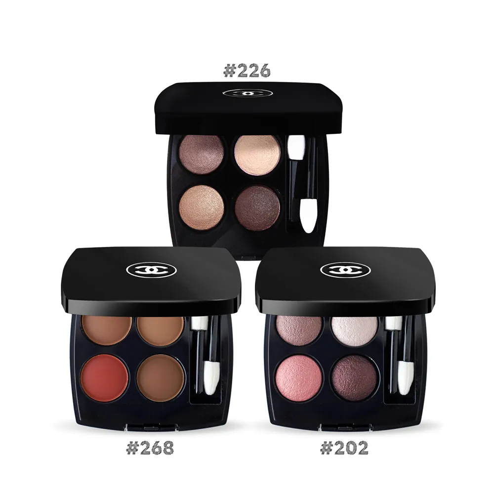 【CHANEL 香奈兒】四色眼影 2g 多色可選(#202/#226/#268)