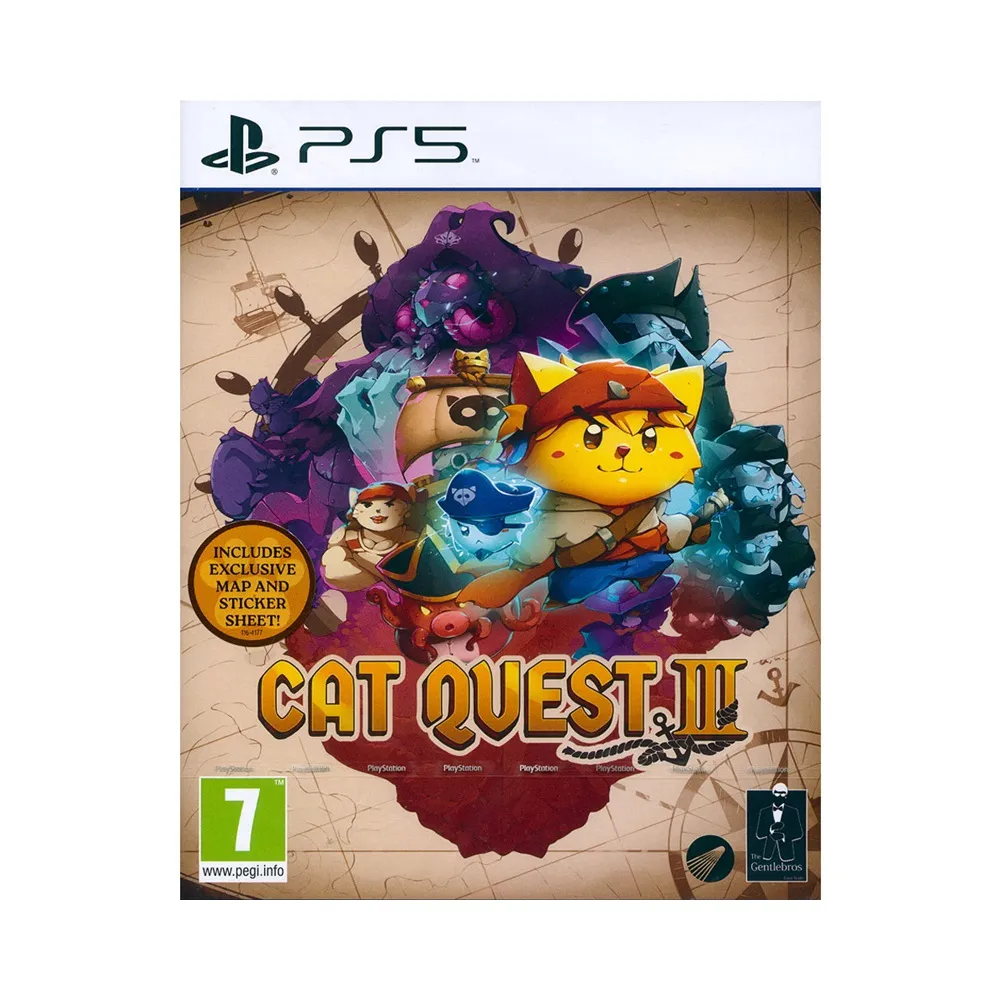 【SONY 索尼】PS5 喵咪鬥惡龍 3 Cat Quest III(中英日文歐版)