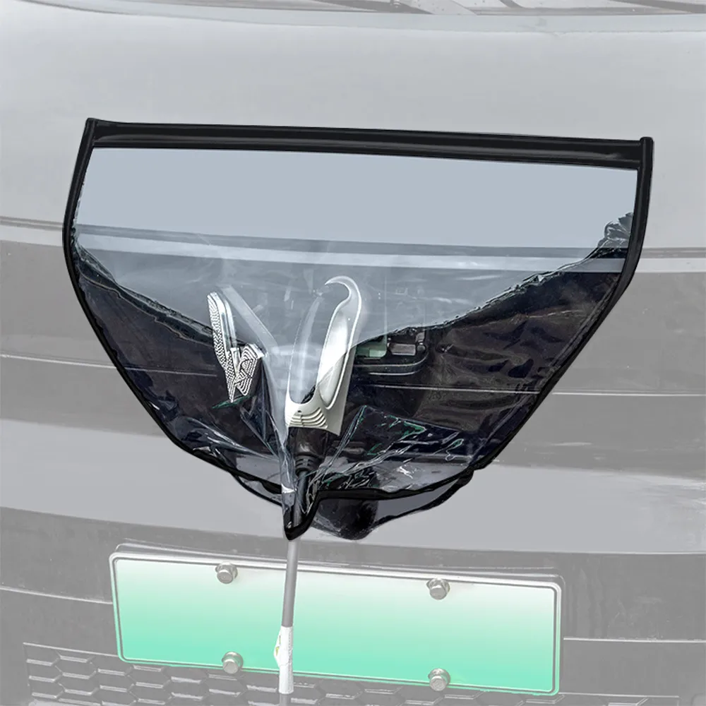 【kurumapop】電動汽車充電口防雨罩(戶外充電孔保護套/磁吸充電防水罩/充電槍防雨套)