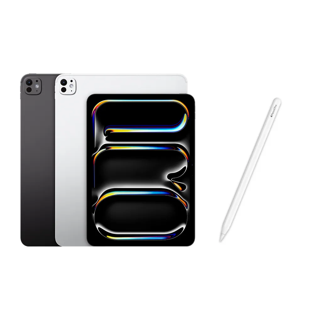 Apple】2025 iPad Pro M5晶片/11吋/WiFi/256G 平板電腦(Apple Pencil