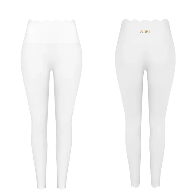 【WISKII】高腰波浪邊提臀緊身褲 HIGH-WAIST SCALLOP SCRUNCH LEGGING