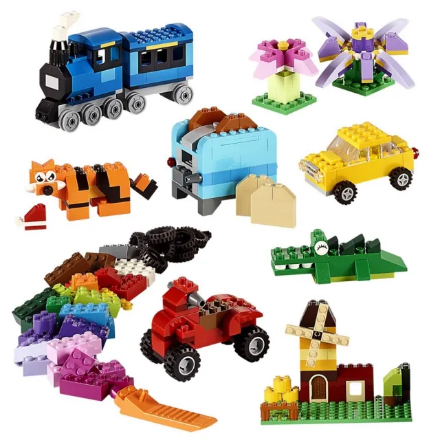 【LEGO 樂高】經典系列 10696 樂高中型創意拼砌盒桶(積木 玩具)