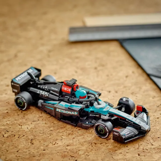 【LEGO 樂高】極速賽車系列 77244 Mercedes-AMG F1 W15 賽車(一級方程式 梅賽德斯 兒童玩具 跑車模型)