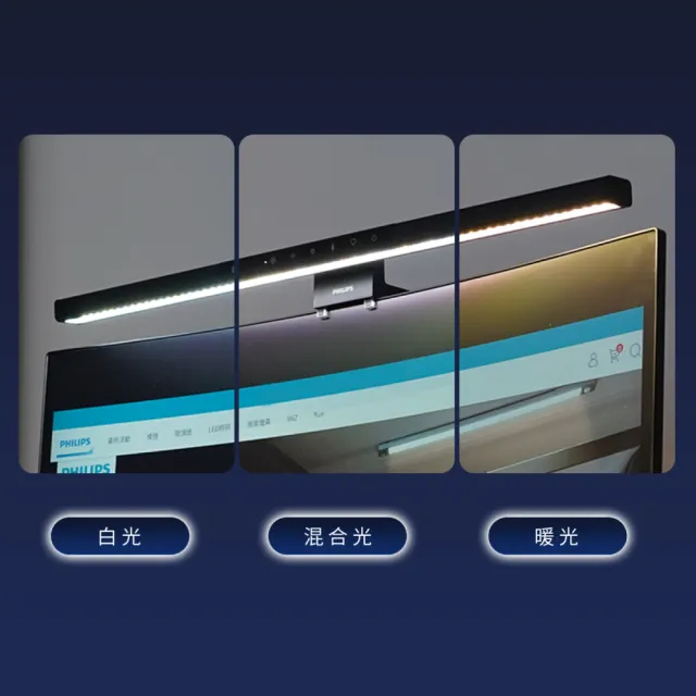 【Philips 飛利浦】PAS351 軒笛智能螢幕掛燈 55cm