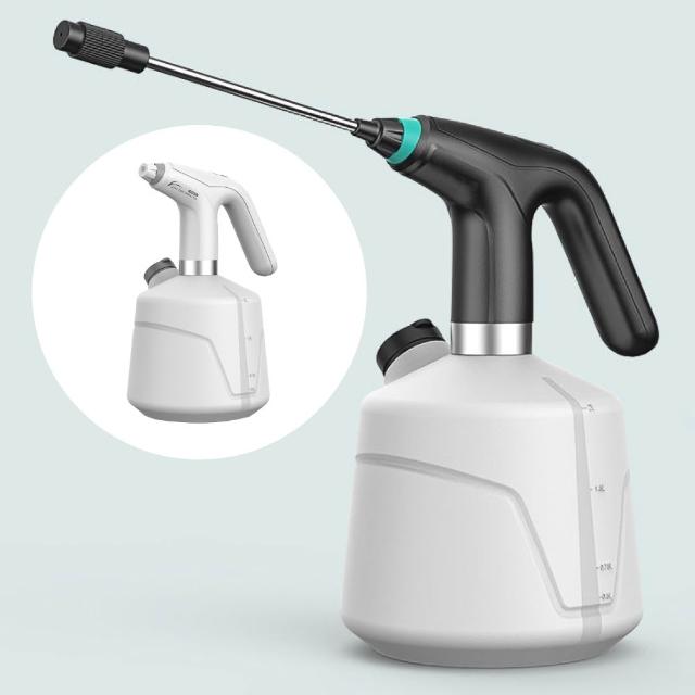 【新錸家居】3.7V鋰電動噴水壺2L智能增壓自動噴霧器 霧化/直流USB無線靜音噴灑 酒精噴霧器盆栽園藝澆花灑水