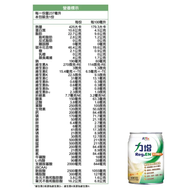 【Affix 艾益生】力增 未洗腎配方 原味 2箱組(共48罐)