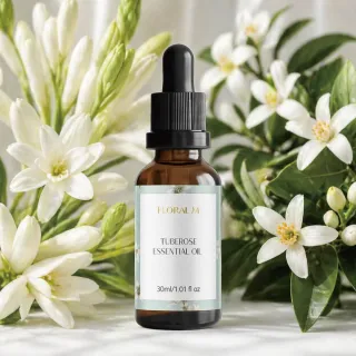 【Floral M】晚香玉空間香氛油30ml(擴香精油/香氛精油/擴香花專用/水氧機精油/淨化空氣)