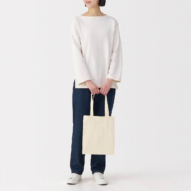 【MUJI 無印良品】布製購物袋原色B5