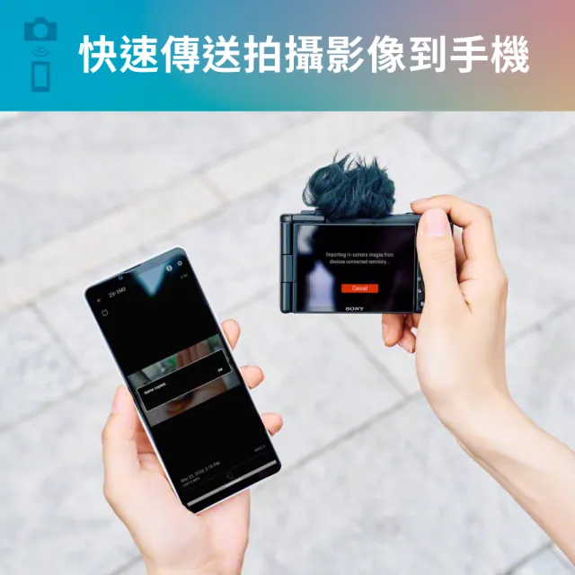 【SONY 索尼】ZV-1 II Vlog 數位相機 GP-VPT3手持握把組合(公司貨 保固18+6個月)