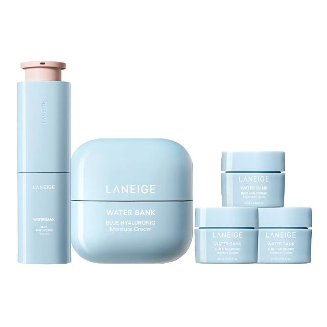 【LANEIGE 蘭芝】官方直營 水酷修護保濕精壩雙星組(保濕精華 50ml 保濕霜 50ml  送禮首選)