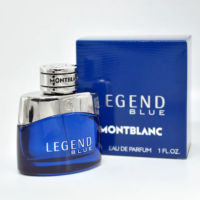 【MONTBLANC 萬寶龍】傳奇紳藍男性淡香精 30ml(Legend Blue 香水 男香 專櫃公司貨)