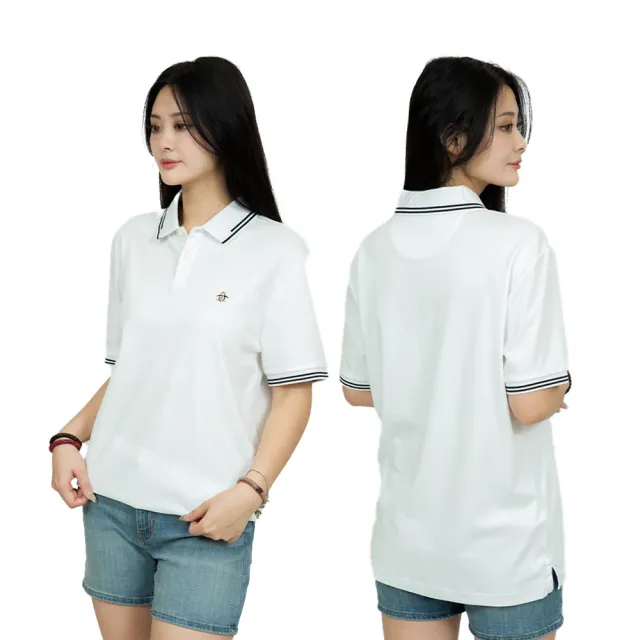 【Munsingwear】penguin 企鵝 彩標polo衫 100% 有機棉 彈性 Munsingwear 高爾夫衫 平輸品(1382HG3)