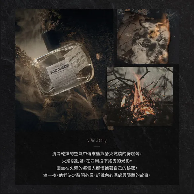 【SHARECO】BONFIRE-SECRET 灰燼香水50ml