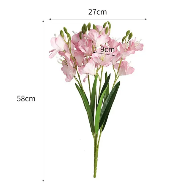 【Floral M】步步高升春節劍蘭高雅白仿真花花材1入組(人造花/仿真花/假花/花藝DIY/裝飾花材)