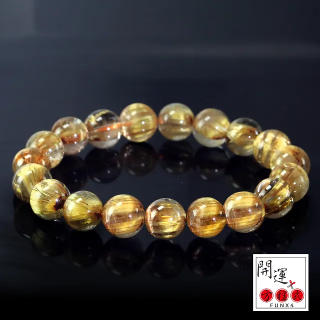 【開運方程式】貓眼鈦晶手珠頂級順絲10mm(A6383滿絲貓眼明顯 錢脈滾滾來)