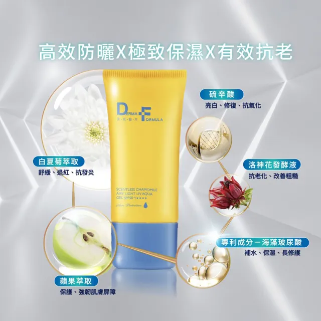 【DF 美肌醫生】白夏菊超輕感防曬凝露40mL