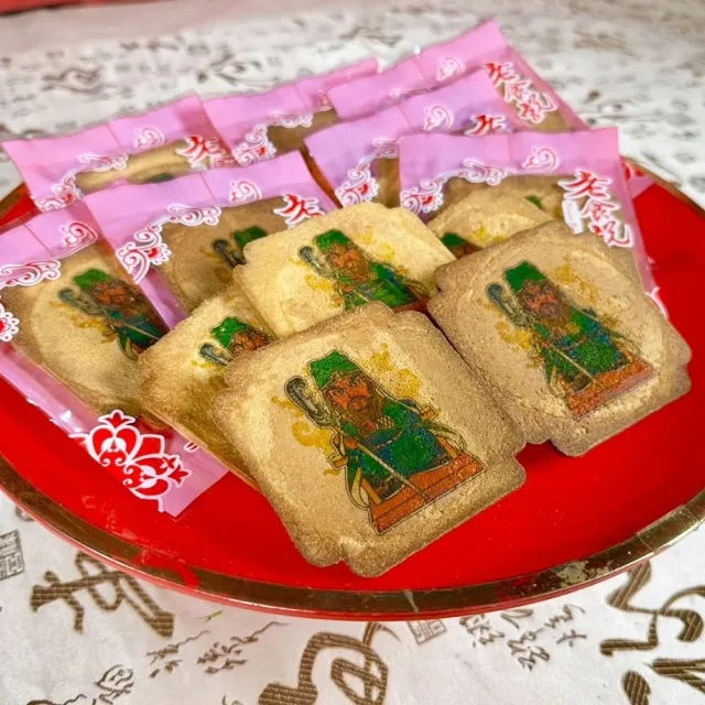 【老食說】彩繪神尊煎餅 祝壽點心x72入